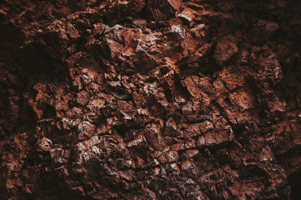 istock Brown texture. Stone background. Rock texture. Grunge Rough structure. Abstract texture. Rock surface with cracks. Rock pile. Paint spots wall. Wall marble. 1431988701