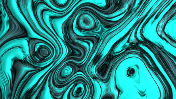 istock Abstract Classic Green Marbled background, fluid paint art, wavy wallpaper, marbling texture 1431990283