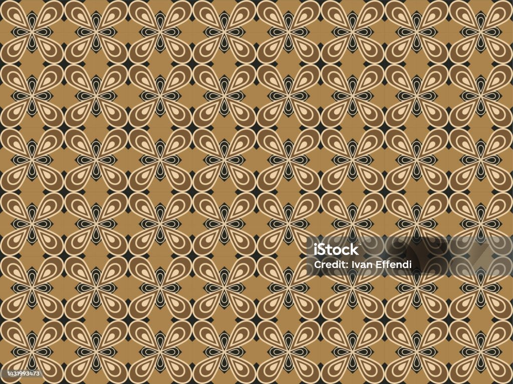Batik Pattern Traditional Indonesia Motif Java Culture Backdrop Background  Wallpaper Geometry Color Seamless Template Paper Fashion Creative Vintage  Design Texture Fabric Artistic Asian Shape Ethnic Stock Illustration -  Download Image Now - iStock