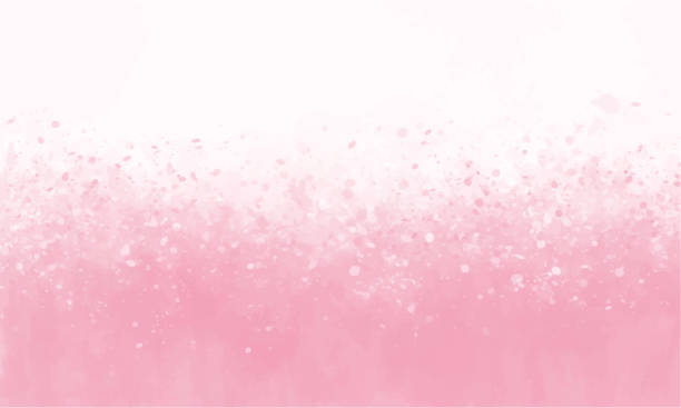 추상 핑크 파스텔 수채화 배경 스톡 일러스트레이션 - pink background illustrations stock illustrations