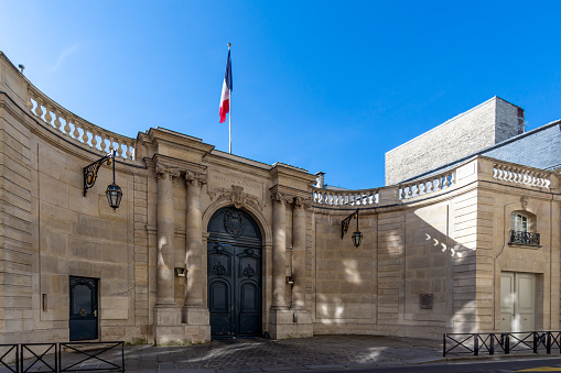 Paris, France. September 26. 2020. Discovery Palace, museum and cultural centre, very popular with tourists.