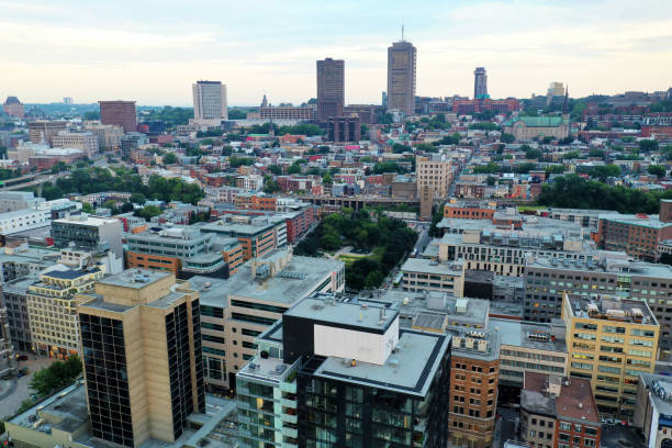 istock Aerial of Quebec City downtown, Canada 1432007230