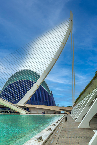 Valencia: Cultural and architectural complex ,,City of Arts and Sciences\