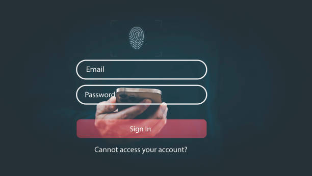 istock Security password login online concept  Hands typing and entering username and password of social media, log in with smartphone to an online bank account, data protection from hacker 1432010833