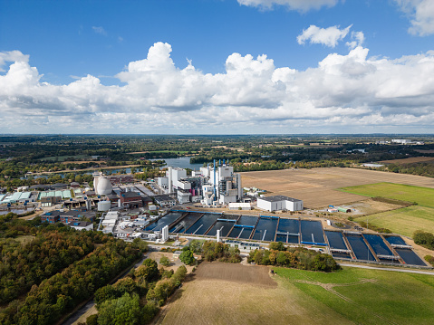 EGK Krefeld is a combined waste incineration plant and sewage treatment plant, which generates electricity and district heating from waste and sewage sludge for the city of Krefeld.