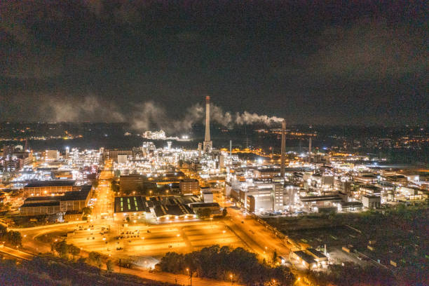 istock Chemical complex CHEMPARK in Krefeld, Germany 1432016042