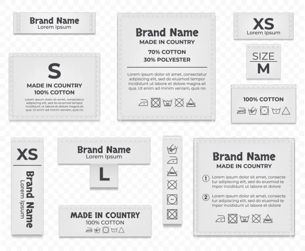 Made in the Country - Sewing Woven Clothing Label Tags Made in the Country - Sewing Woven Clothing Label Tags