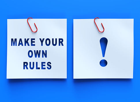 Make Your Own Rules, Concept
