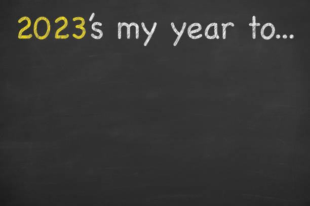 istock 2023's my year to on blackboard background 1432035728