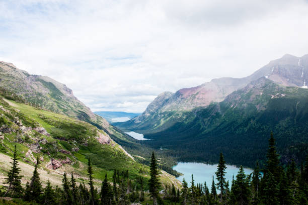 istock Glacial Lake in Mountain Valley 1432041154