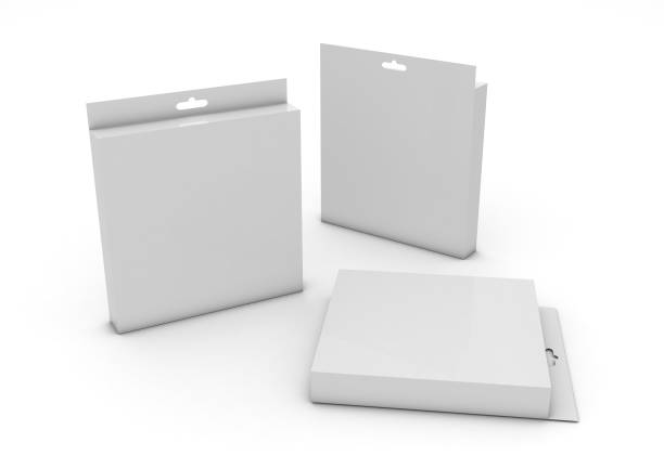 istock 3D illustration of a blank mockup of LED panel packaging and lighting 1432045308
