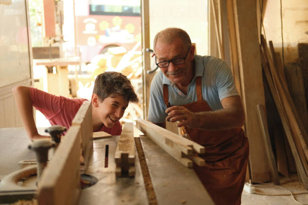 istock master-apprentice relationship to the furniture workshop 1432055883