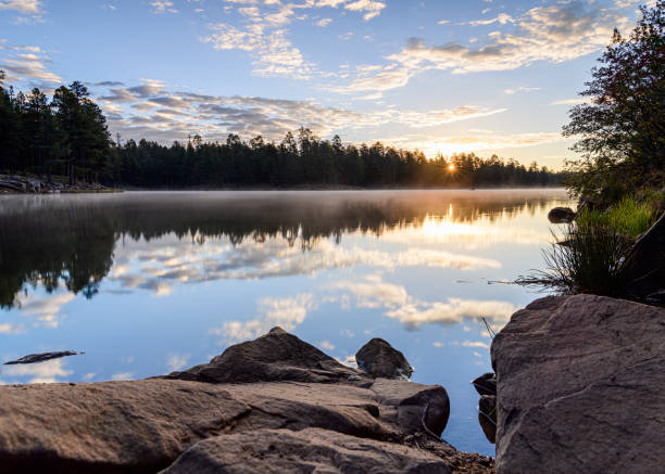 istock Woods Canyon Lake Sunrise 1432064051