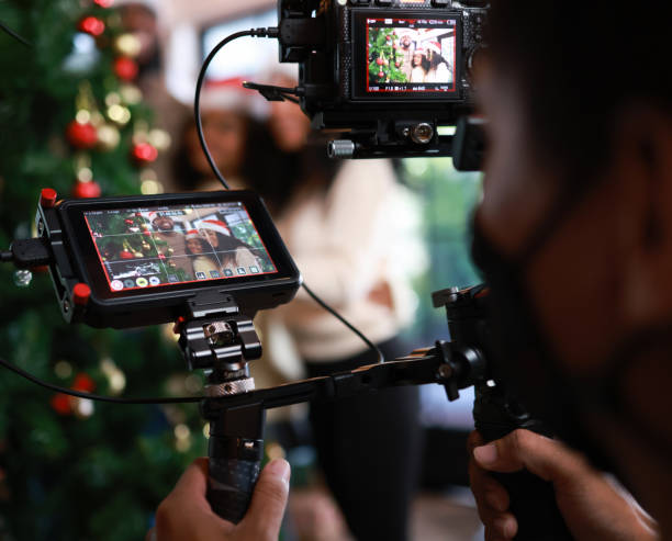 istock Professional V-Loger shooting Christmas Celebration at home 1432070587