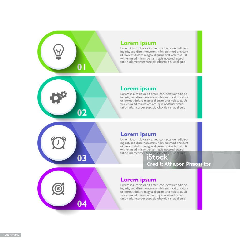 Current Process Background Process Infographic Circular Background Template Stock Illustration ...