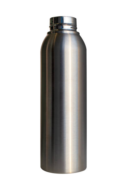 istock Stainless bottle isolated on white background. 1432081858
