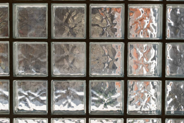 istock Frosted Glass Tile Window, Glass wall 1432084318