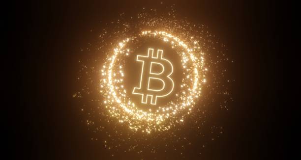 istock 3d render of cryptocurrency Bitcoin with technology network neon laser light. Cryptocurrency digital currency concept. New virtual money exchange in blockchain. 1432087868