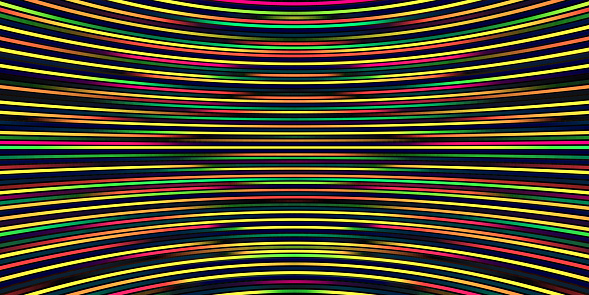 Multi Colored Parallel Concave Lines Background Stock Illustration ...