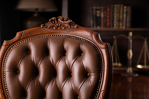 Lawyer chair.