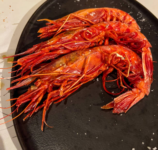 istock Spanish red prawns - carabineros 1432106795