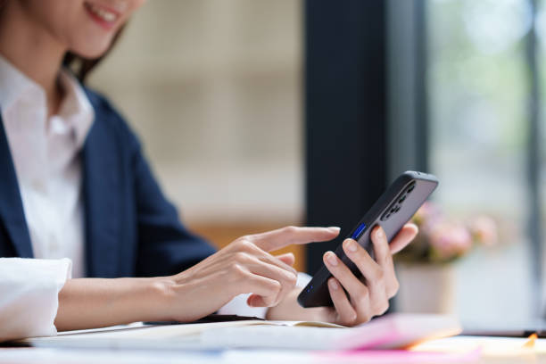 istock A businesswoman completes KYC using an online banking program in order to open a digital savings account. The definition of cyber security 1432113602