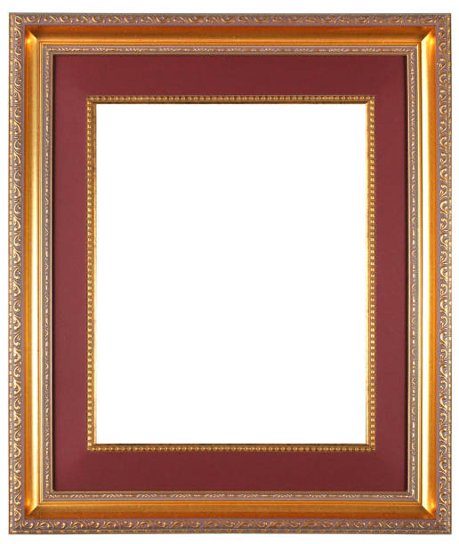 istock Wooden frame for paintings and photographs. 1432117518