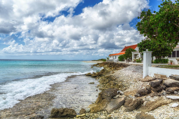 istock scenic beach landscape with waterfront house 1432125441