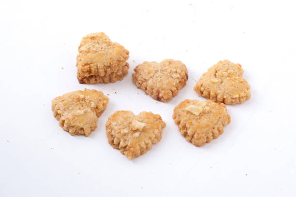 istock Indonesian snack Emping Melinjo Cookies on white background 1432129776