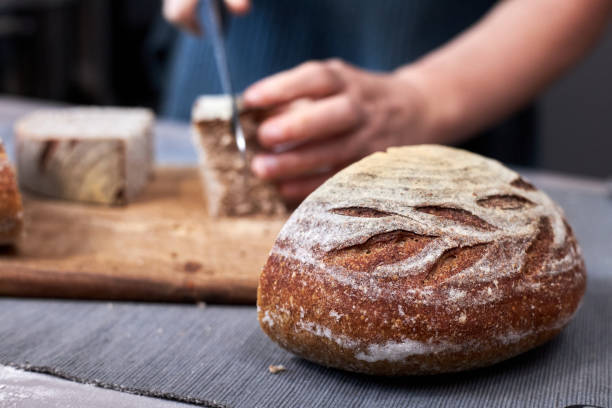 Free Stock Photo of Sliced artisan bread close-up | Download Free ...
