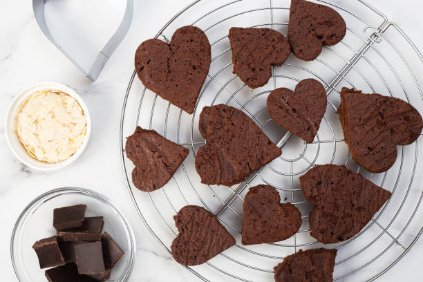 istock Heart shaped cookies for Valentine's day 1432141014