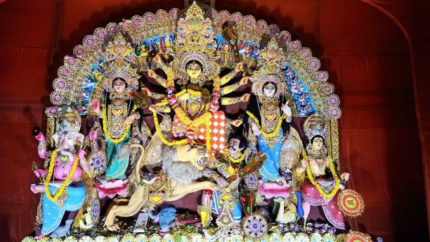 istock Victory of goddess Durga 1432141173