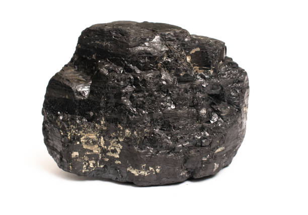 istock lump of hard coal on a white background with pyrite 1432144487