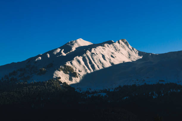 Mount Koziakas or Kerketio is a mountain in the prefecture of Trikala, which extends from Kalambaka to the Gate of Trikala. The refuge of Koziakas is located at an altitude of 1,750 m while the mountain's tallest peak is at 1,901 m.