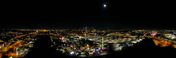 istock Hunter's Moon over Denver October 09 1432153063