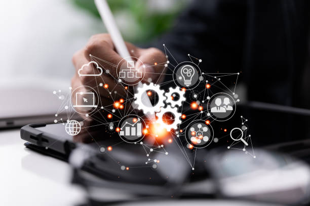 istock IoT and automation concepts as a source of innovation, boosting output, dependability, and repeatability in technology and business procedures. 1432155381
