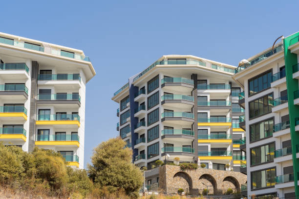 istock Several newly built apartment buildings. 1432156802