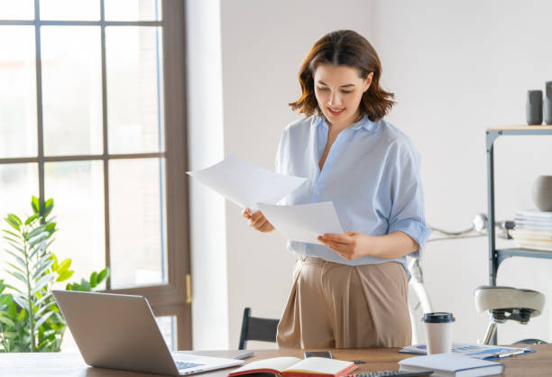 istock woman working in the office 1432159548