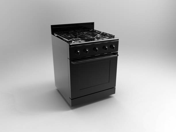 istock a stove on a gray background 1432161405
