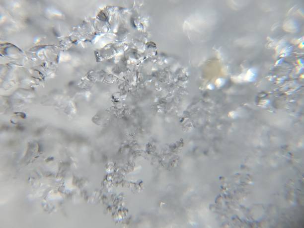 istock Selective macro shot of clean water texture 1432186571