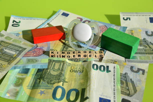 istock the german word for child benefit, euro bank notes and a pacifier 1432188952