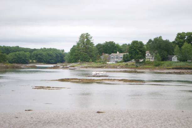 istock Big mansion on the coastline 1432191868