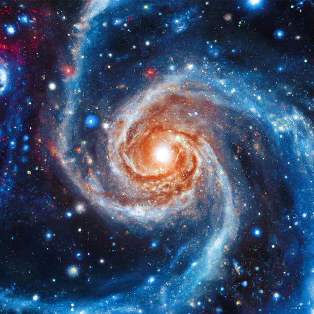istock Bright colorful universe. Nebula night starry sky in colors. Multicolor outer space. Spiral galaxy. 1432192383