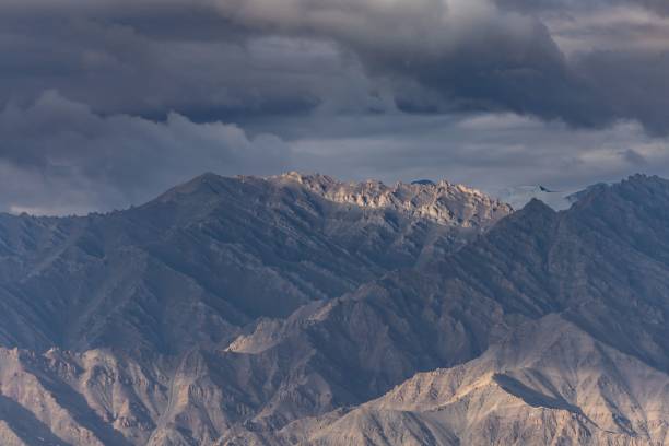 istock Beautiful shot of rough mountains under a cloudy sky 1432195398