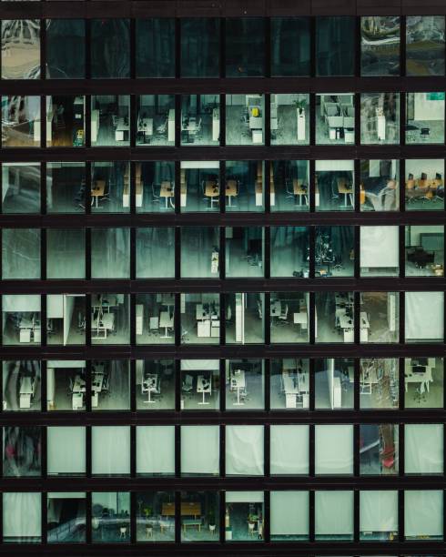 istock Vertical shot of office patterns in Germany 1432195818