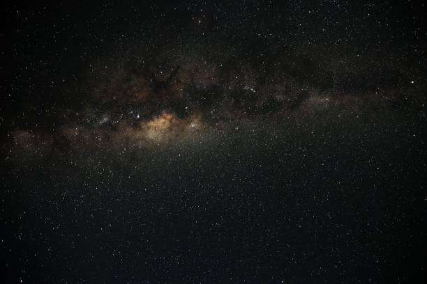 istock Breathtaking view of a starry night in long-exposure. Great for backgrounds 1432202107