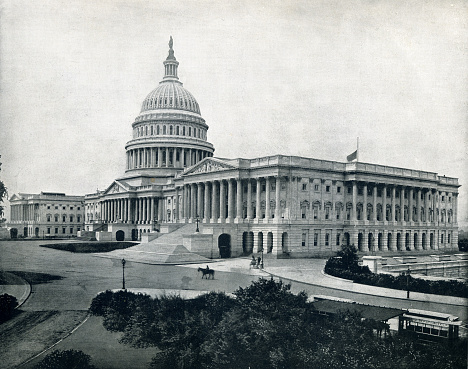 istock Capitol Building Washington DC 19th century 1432204945