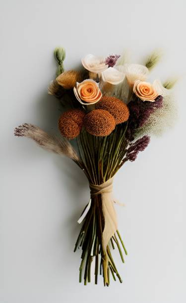 istock Vertical closeup of a flower bouquet 1432205773