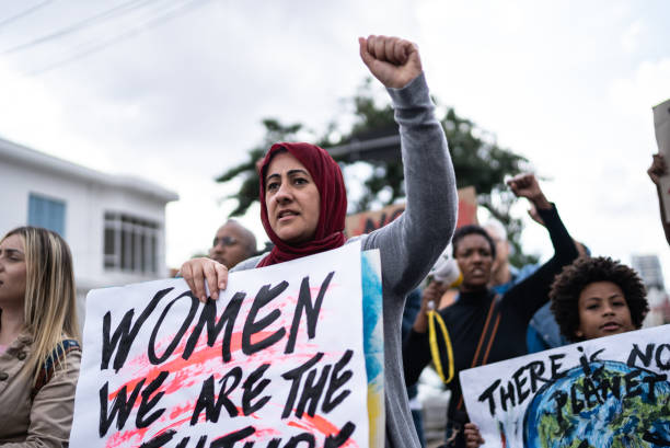 istock People protesting in the street 1432211975