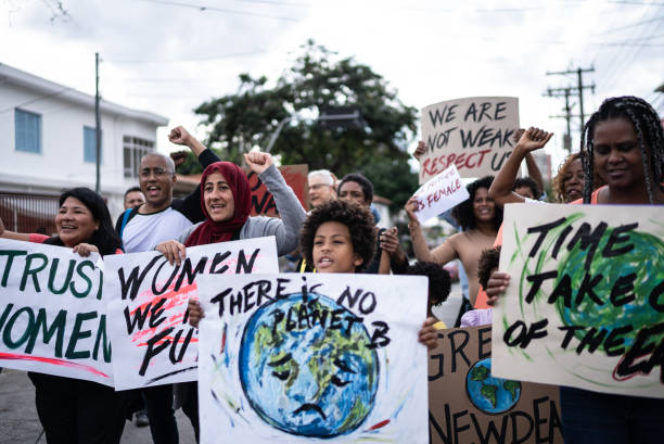istock People protesting in the street 1432212035